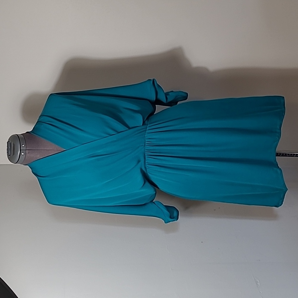 Aritzia Teal Mini Dress